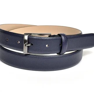 SENTIERO MELODY ネイビー 型押しベルト